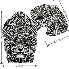 Waterproof Temporary Tattoos for Chest Arm - Easy to Clean and Long Lasting