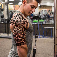 Waterproof Temporary Tattoos for Chest Arm - Easy to Clean and Long Lasting