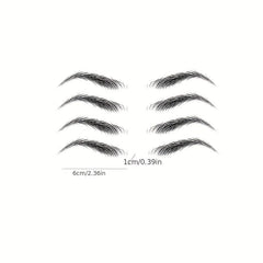 Peel Off Waterproof Eyebrow Stickers for Women and Men