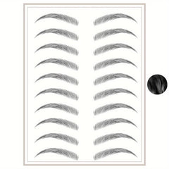 Peel Off Waterproof Eyebrow Stickers for Women and Men