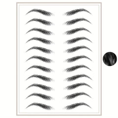 Peel Off Waterproof Eyebrow Stickers for Women and Men