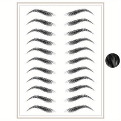 Peel Off Waterproof Eyebrow Stickers for Women and Men