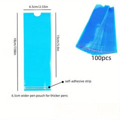 100pcs Disposable Tattoo Pen Sleeves - Tattoo Pen Protector