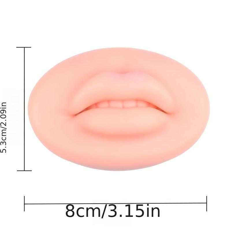 5D Stereoscopic Lip Module for Practice Applying Lip Glaze