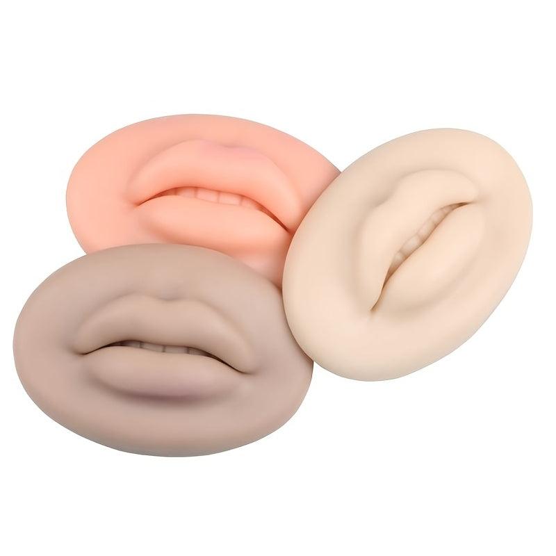 5D Stereoscopic Lip Module for Practice Applying Lip Glaze