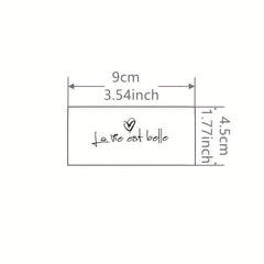 Waterproof Temporary Tattoo Stickers - English Alphabet