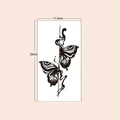 Butterfly Tattoo Sticker Waterproof Temporary Tattoo