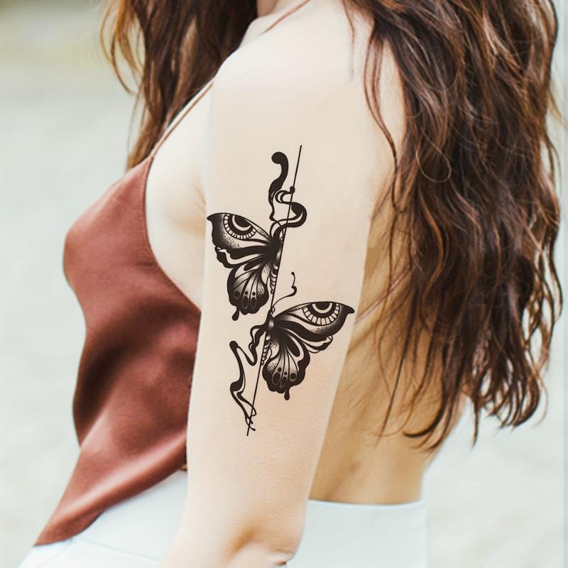 Butterfly Tattoo Sticker Waterproof Temporary Tattoo