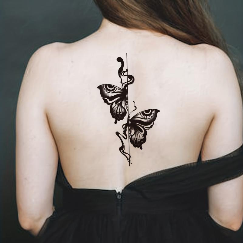 Butterfly Tattoo Sticker Waterproof Temporary Tattoo