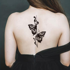 Butterfly Tattoo Sticker Waterproof Temporary Tattoo