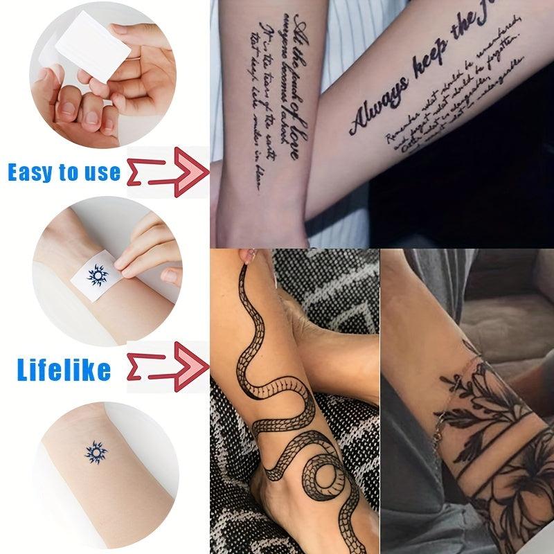 Waterproof Butterfly Tattoo Sticker 2-Week Temporary Tattoo Fun