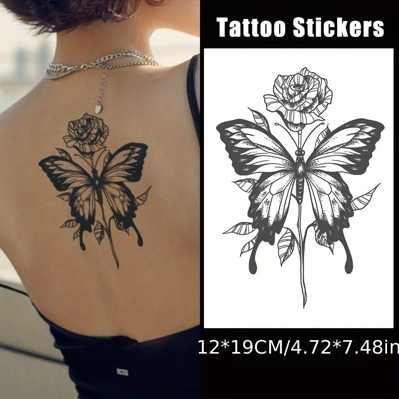 Waterproof Butterfly Tattoo Sticker 2-Week Temporary Tattoo Fun