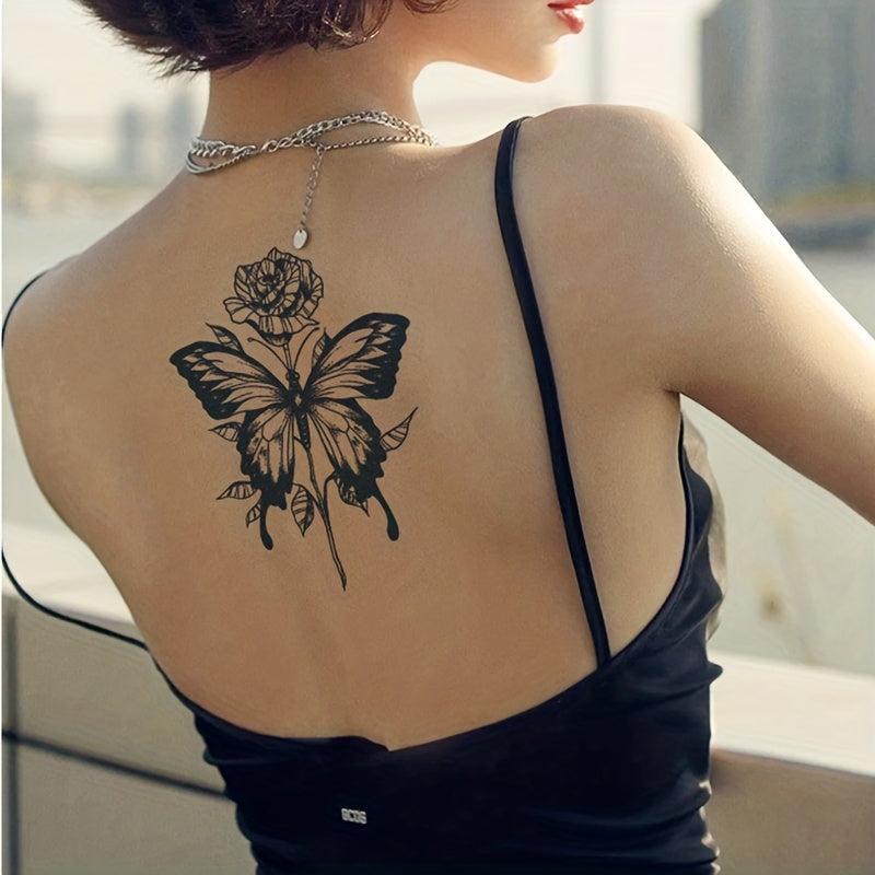 Waterproof Butterfly Tattoo Sticker 2-Week Temporary Tattoo Fun