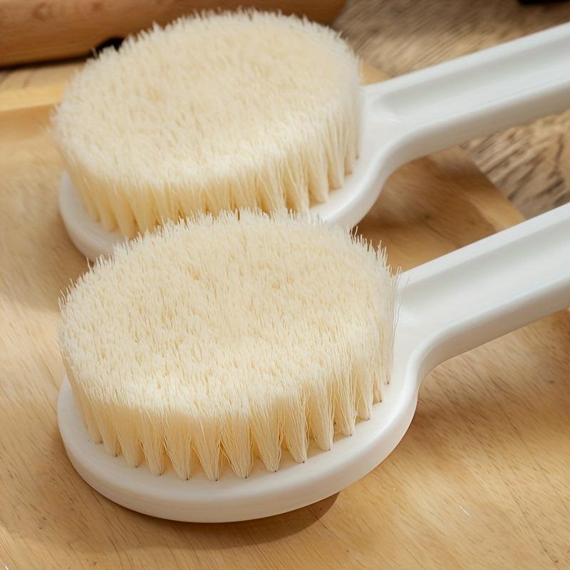 Long Handle Bath Sponge Shower Brush Back Scrubber Soft Mesh Body Brush
