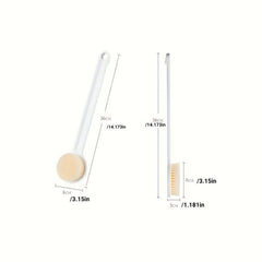 Long Handle Bath Sponge Shower Brush Back Scrubber Soft Mesh Body Brush