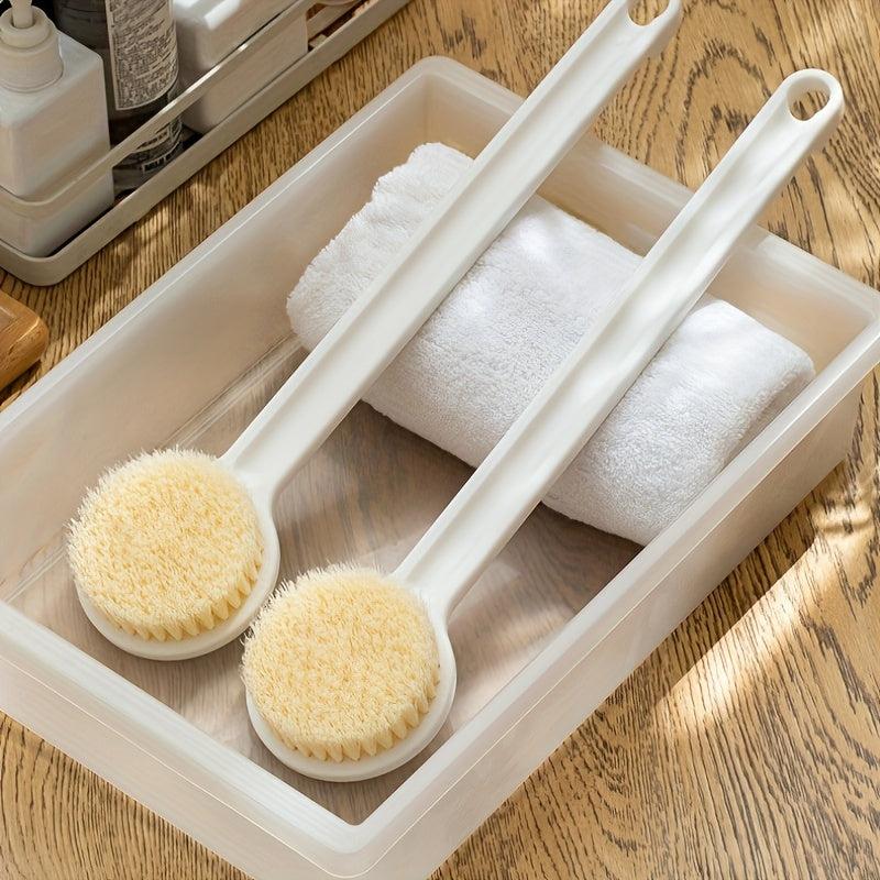 Long Handle Bath Sponge Shower Brush Back Scrubber Soft Mesh Body Brush