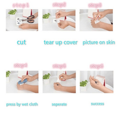 Entwined Snakes Tattoo Sticker Waterproof Long Lasting Temporary Tattoo
