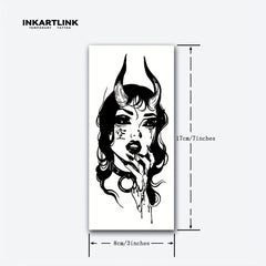 Prajna Temporary Tattoo Stickers Magic Tattoos for Women