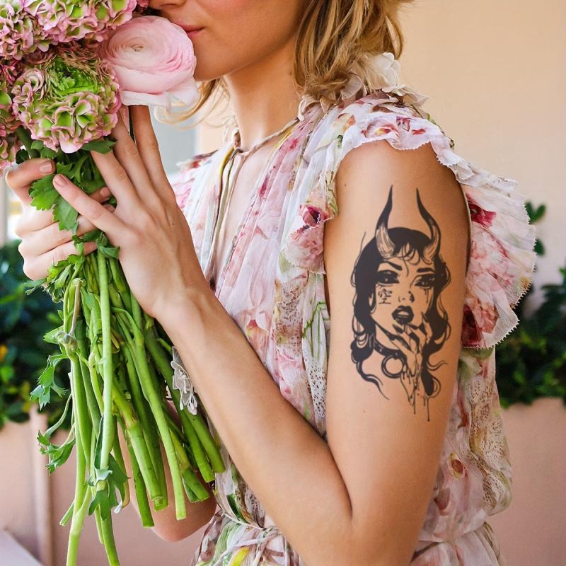 Prajna Temporary Tattoo Stickers Magic Tattoos for Women