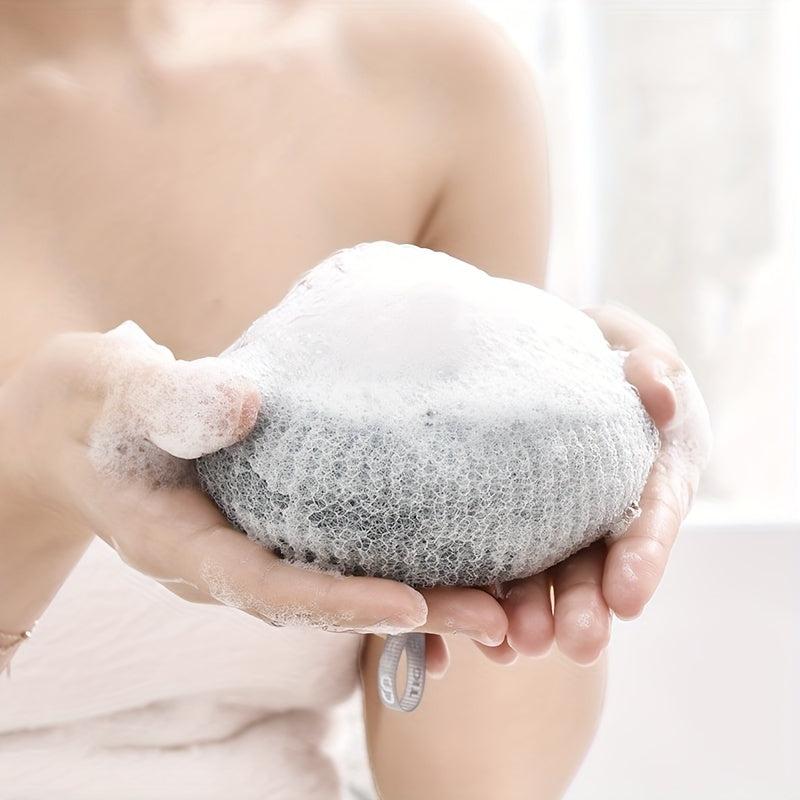 Body Scrubber Sponge with Suction Cup for Bathing