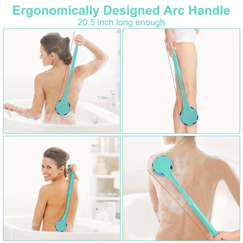 Long Handle Bath Sponge Shower Brush