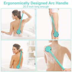 Long Handle Bath Sponge Shower Brush