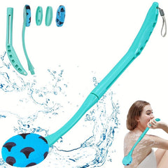 Long Handle Bath Sponge Shower Brush