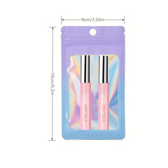 2pcs Transparent Strip Lash Adhesive Waterproof Eyelash Glue 0.34 Oz