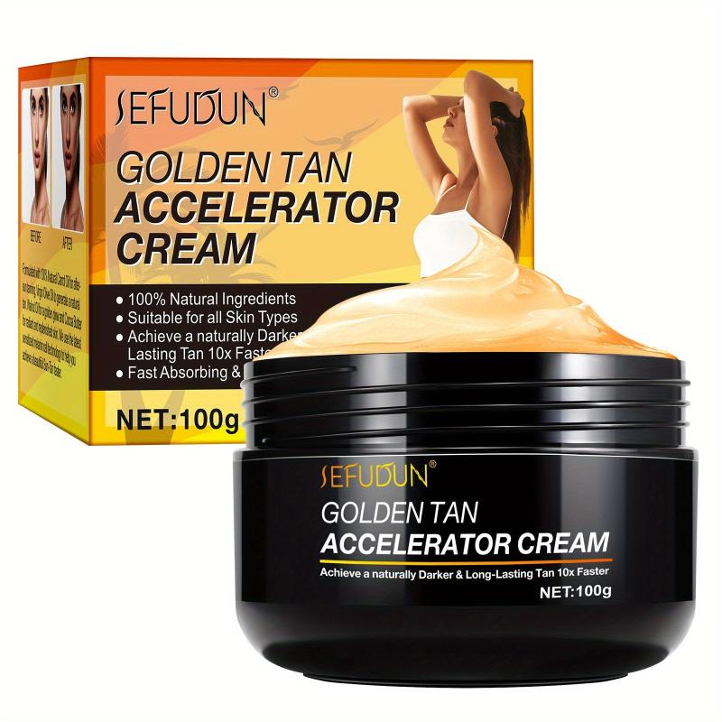 Self Tanning Gel Face Body Bronzer Lotion Wheat Summer Seaside Sunbathing