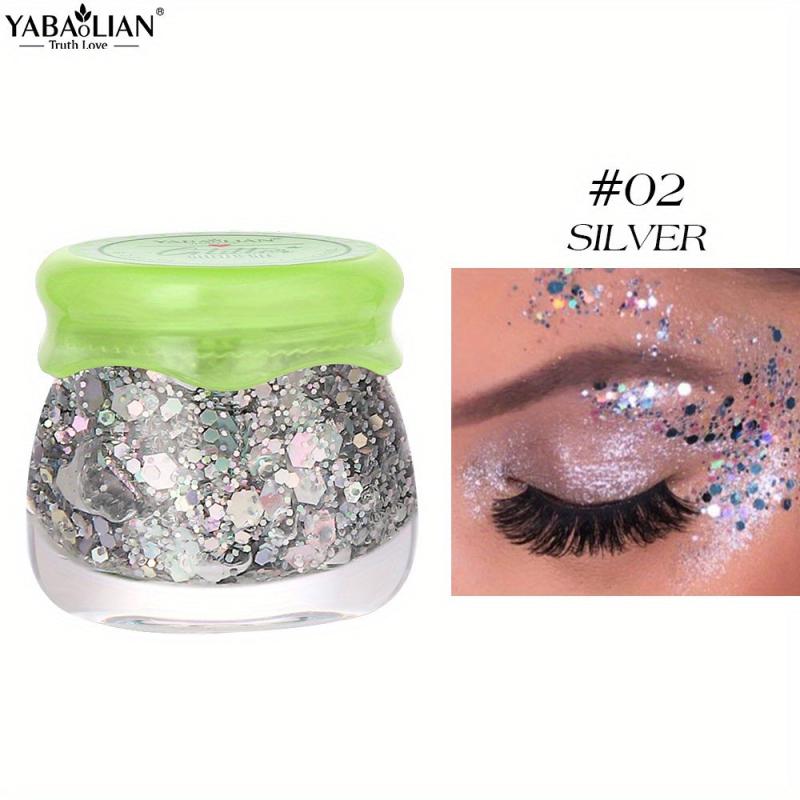 Sequin Gel Cream Glue Eye Makeup Fairy Mermaid Scales Shimmer Glitter