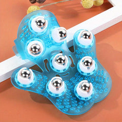 Deep Tissue Massage Roller Glove for Neck Chest Foot Full Body Care