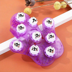 Deep Tissue Massage Roller Glove for Neck Chest Foot Full Body Care