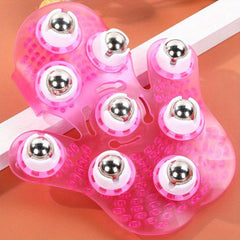 Deep Tissue Massage Roller Glove for Neck Chest Foot Full Body Care