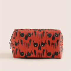 Halloween Cartoon Makeup Bag Zipper Cosmetic Toiletry Organizer Gift