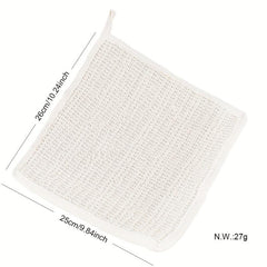 Natural Sisal Fiber Back Scrubber for Men and Women