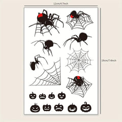 Realistic Spider Pattern Wrist Body Temporary Tattoo Sticker