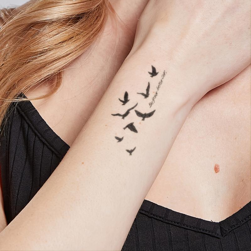Small Pattern Tattoo Stickers for Ears Fingers Wrists