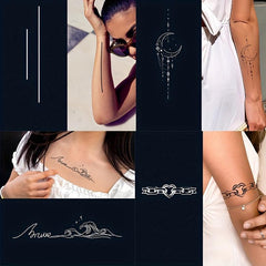 Herbal Fruit Juice Tattoo Sticker - Waterproof Semi Permanent
