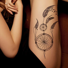 Dream Catcher Temporary Tattoo Waterproof Sticker