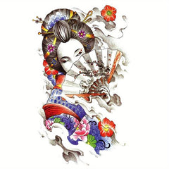 Japanese Style Temporary Tattoo Sticker for Women