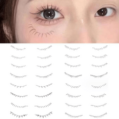 8 Pairs Realistic False Eyelash Tattoo Stickers Waterproof Long Lasting