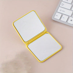 Square Beauty Mirror Folding Makeup Mirror Double sided Vanity Mirror