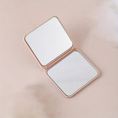 Square Beauty Mirror Folding Makeup Mirror Double sided Vanity Mirror