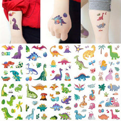 Glitter Tattoo Sticker Dinosaur Pterosauria Boy Girl Outdoor Sports Party