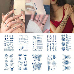 Waterproof Herbal Plant Tattoo Sticker Semi-Permanent Temporary Tattoo Patch