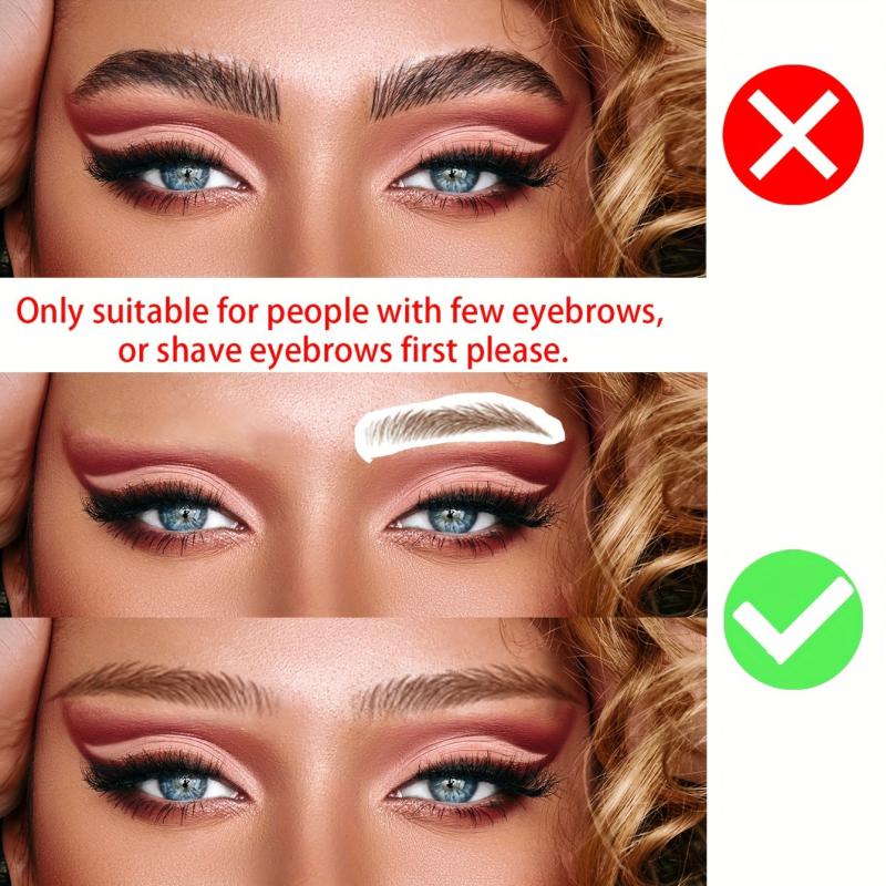 Eyebrow Tattoo Sticker Waterproof Makeup Cosmetic