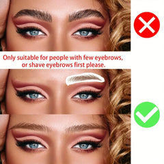 Eyebrow Tattoo Sticker Waterproof Makeup Cosmetic