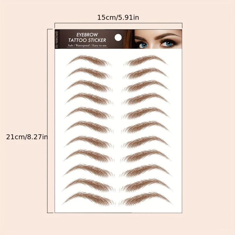 Eyebrow Tattoo Sticker Waterproof Makeup Cosmetic