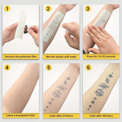 Ink Butterfly Temporary Tattoo Sticker Lasting 1-2 Weeks