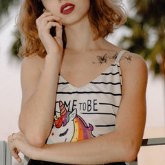 Ink Butterfly Temporary Tattoo Sticker Lasting 1-2 Weeks